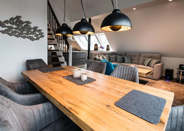 Ocean House Penthousewohnung Wolke 7 Mit Whirlpool * Timmendorfer Strand