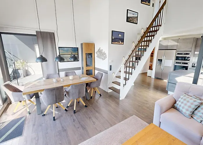 Ocean House Penthousewohnung Wolke 7 Mit Whirlpool Appartement *