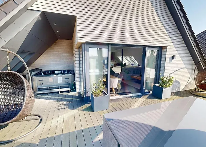 Ocean House Penthousewohnung Wolke 7 Mit Whirlpool *